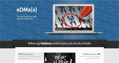 Desktop Screenshot of edmax.hu